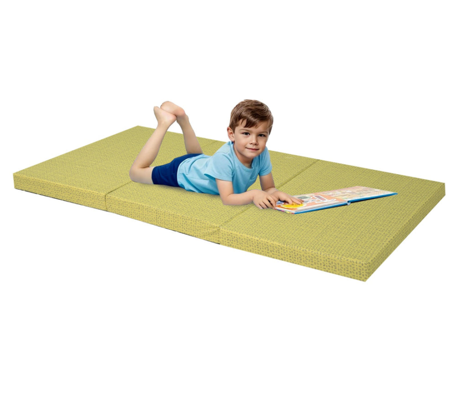 Foldable/Portable Mattress-Lime Texture - Image 2